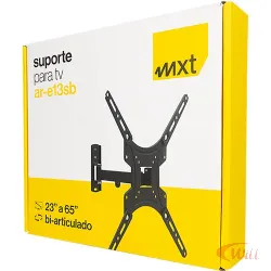 Suporte Tv Bi-articulado 23 A 65 Ate 30kg AR-E13SB Mxt