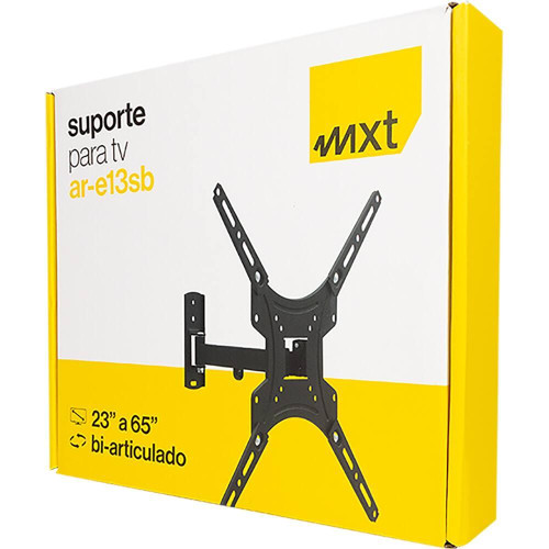 Suporte Tv Bi-articulado 23 A 65 Ate 30kg AR-E13SB Mxt
