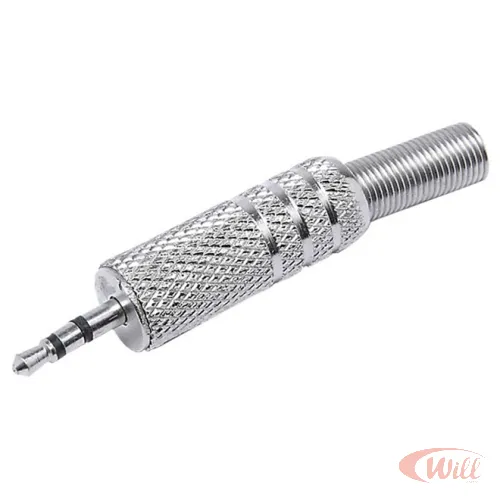 Plug P1 Niquel P1 Estereo Metalico Plug P1 Niquel P1 Estereo Metalico