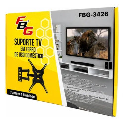 Suporte Articulado Parede TV 32 a 58 Polegadas FBG 3426