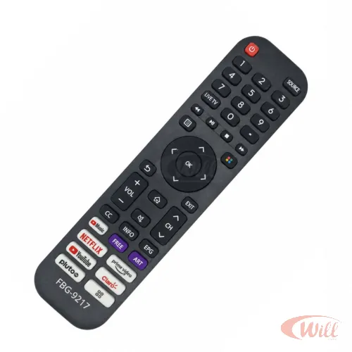Controle Remoto TV Compatível Smart Tv Hisense Fbg-9217