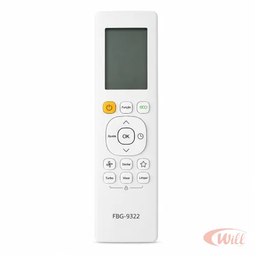 Controle Remoto Ar Condicionado Compatível ELGIN FBG-9322