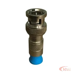 Conector BNC Compressao RG59 CNB50001A Proeletronic