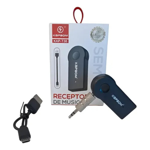 Adaptador Receptor Bluetooth Receiver USB Música KAP-T38 Adaptador Receptor Bluetooth Receiver USB Música KAP-T38