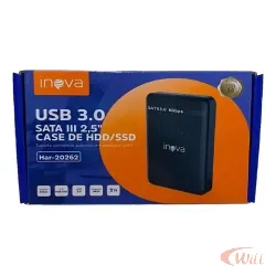 Case Para Hd 2.5 Polegadas Sata Usb 3.0 Har-20262 Preto