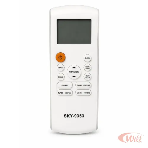 Controle Remoto Ar Condicionado Compatível ELGIN Sky-9353