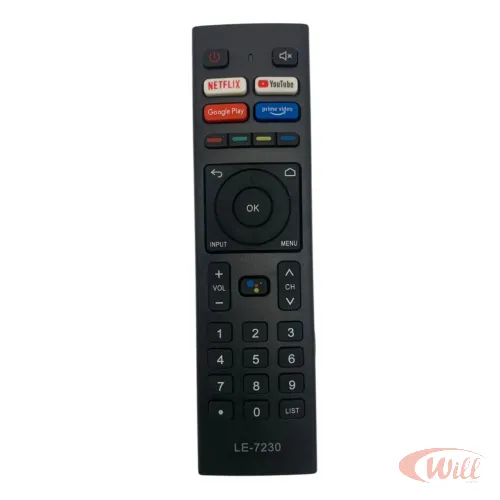 Controle Remoto TV Compatível Konka Smart LE 7230