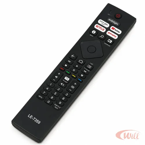 Controle Remoto Tv Compatível Philips Smart LE 7359 Controle Remoto Tv Compatível Philips Smart LE 7359