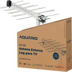 ANTENA LOG EXTERNA PERIODICA UHF 20 ELEMENTOS