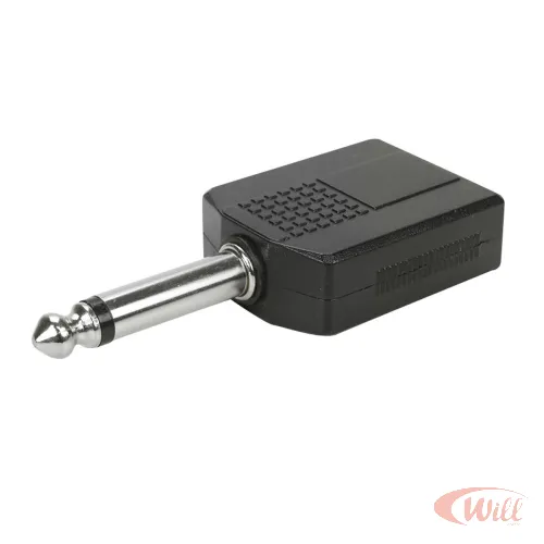 Adaptador P10 Mono para 2 Jack J10 Mono Adaptador P10 Mono para 2 Jack J10 Mono