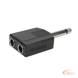 Adaptador P10 Mono para 2 Jack J10 Mono