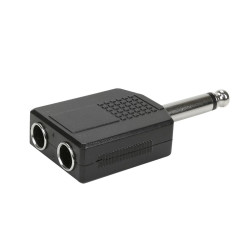 Adaptador P10 Mono para 2 Jack J10 Mono