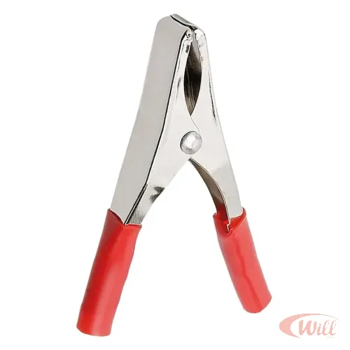Garra Jacare Semi-Isolada 4,5Cm Vermelho Garra Jacare Semi-Isolada 4,5Cm Vermelho