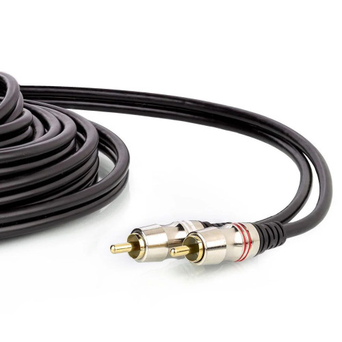 Cabo 2 RCA OD: 6MM PROFISSIONAL DOURADO 5 Metros MXT Cabo 2 RCA OD: 6MM PROFISSIONAL DOURADO 5 Metros MXT