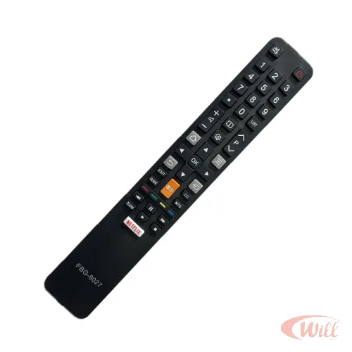 Controle Remoto TV Compatível TCL Smart GloboPlay Netflix LE-7811 Controle Remoto TV Compatível TCL Smart GloboPlay Netflix LE-7811