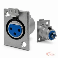 Conector Cannon Femea Painel