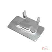 Fecho De Aço Inox 3/4 Dentado Para Fita Fusimec