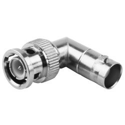 Adaptador Bnc Macho x Bnc Femea 90 Graus