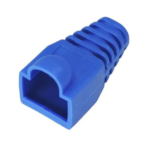 Capa Para Plug Modular Rj45 Azul Mxt Capa Para Plug Modular Rj45 Azul Mxt