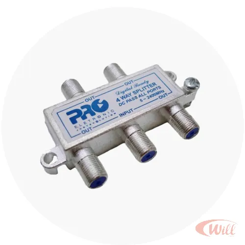 Divisor de Sinal 4 Saidas Alta Proeletronic Divisor de Sinal 4 Saidas Alta Proeletronic