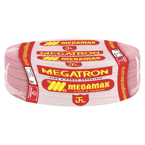 Cabo Flexivel 750v 2,5mm Vermelho 100 Metros Megatron