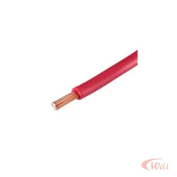 Cabo Flexivel 750v 2,5mm Vermelho 100 Metros Megatron
