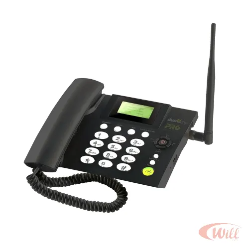 Kit Telefone Celular Rural Quadriband + Dual Chip Proeletronic