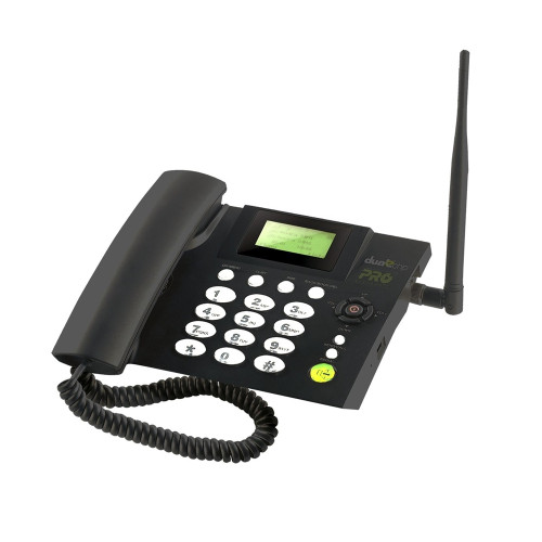 Kit Telefone Celular Rural Quadriband + Dual Chip Proeletronic Kit Telefone Celular Rural Quadriband + Dual Chip Proeletronic