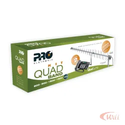 Kit Telefone Celular Rural Quadriband + Dual Chip Proeletronic