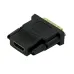 Adaptador DVI-D 18+1 Macho para Hdmi Fêmea Adaptador DVI-D 18+1 Macho para Hdmi Fêmea