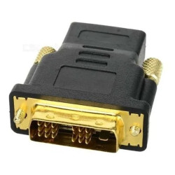 Adaptador DVI-D 18+1 Macho para Hdmi Fêmea