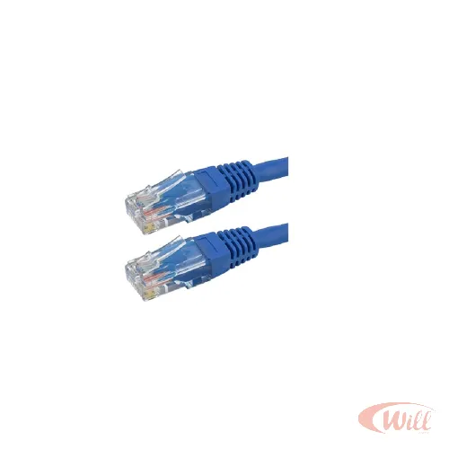 Cabo Patch Cord UTP Cat5e 05 Metros Azul