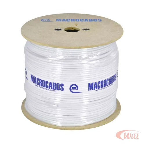 Cabo Coaxial RG59 67% 300 Metros Macrocabos Cabo Coaxial RG59 67% 300 Metros Macrocabos