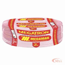 Cabo Flexivel 750v 1,5mm 100 Metros Vermelho Megatron