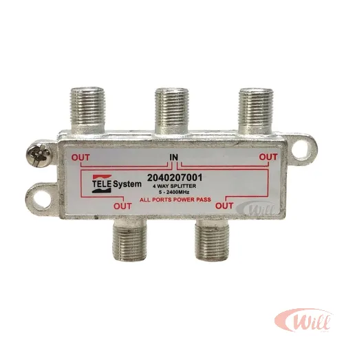 Divisor de Sinal 4 Saidas Alta Telesystem
