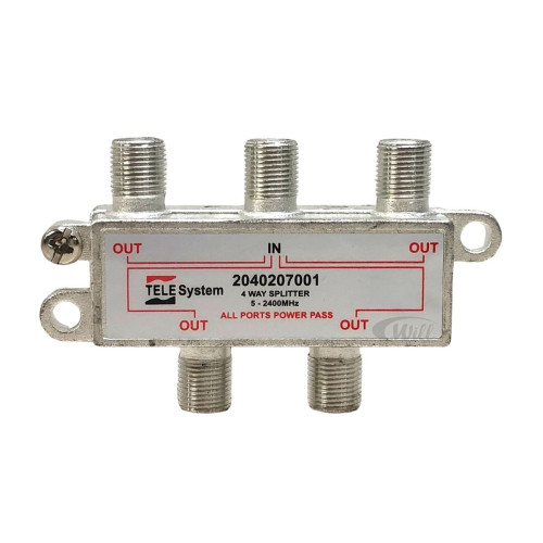 Divisor de Sinal 4 Saidas Alta Telesystem Divisor de Sinal 4 Saidas Alta Telesystem