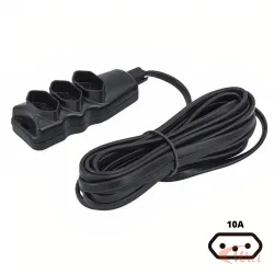 Extensão 3x0,75mm 5 Metros Megatron