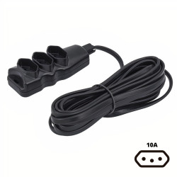 Extensão 3x0,75mm 5 Metros Megatron