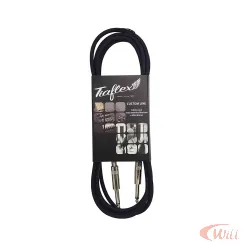 Cabo P10 5 Metros Guitarra 6mm Tiaflex