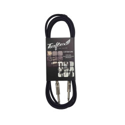 Cabo P10 5 Metros Guitarra 6mm Tiaflex