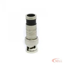 Conector Bnc Rg 06 de Compressao Mxt