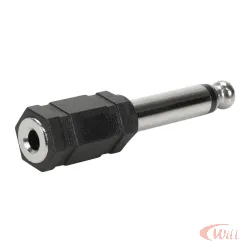 Adaptador Plug P10 Mono para J2 Mono