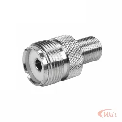 Adaptador F Femea para Uhf Femea