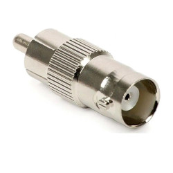 Adaptador Plug Bnc para Rca Macho