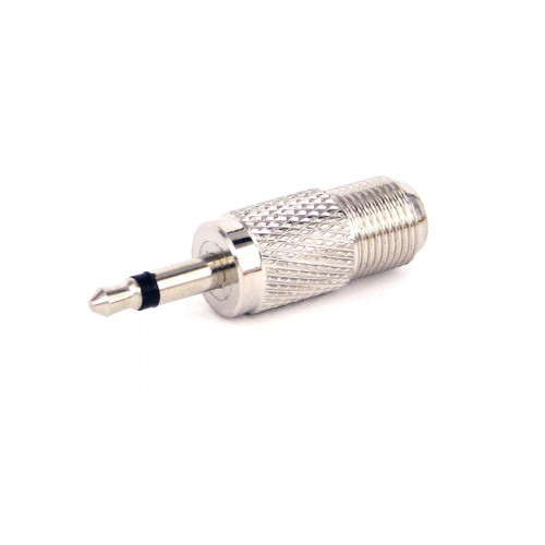 Adaptador Plug P2 Mono para Jack F Adaptador Plug P2 Mono para Jack F