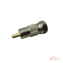 Adaptador Plug F Macho para Rca Macho