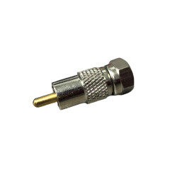 Adaptador Plug F Macho para Rca Macho
