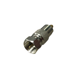 Adaptador Plug F Macho para Rca Macho