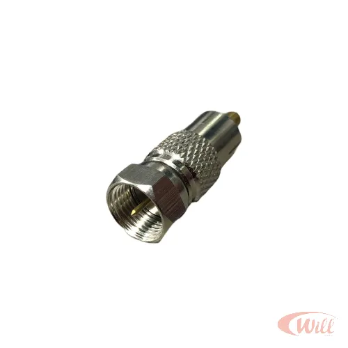 Adaptador Plug F Macho para Rca Macho