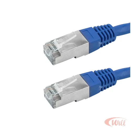 Cabo Patch Cord FTP Cat5e 02 Metros Azul Pix Cabo Patch Cord FTP Cat5e 02 Metros Azul Pix